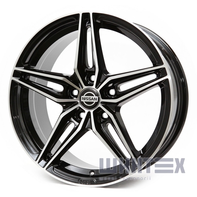 Replica Nissan DM518 7.5x17 5x114.3 ET40 DIA73.1 BMF